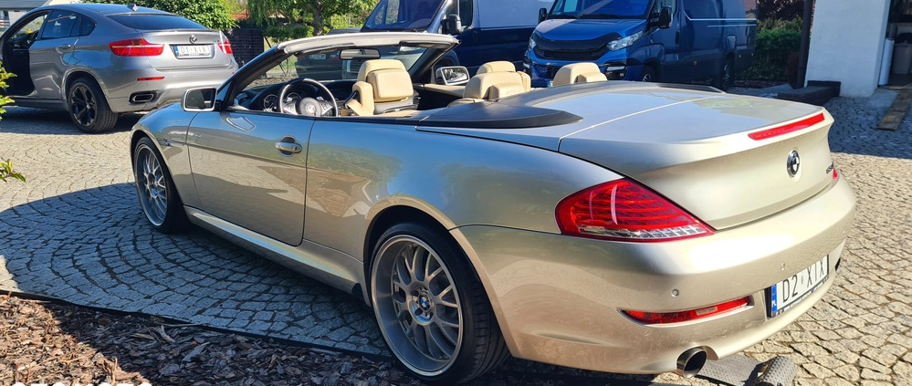 BMW Seria 6 cena 69000 przebieg: 189000, rok produkcji 2008 z Lubin małe 56